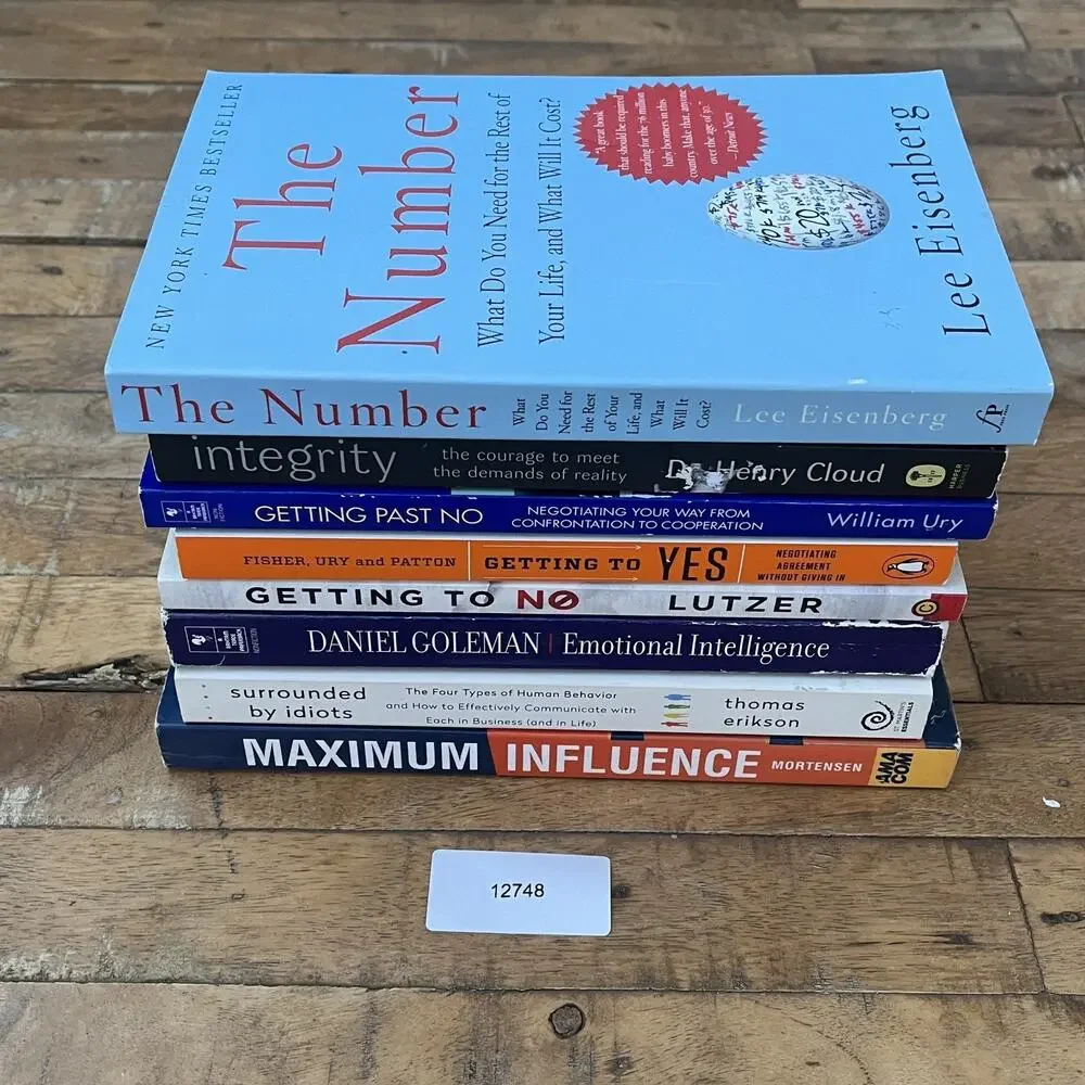 Business & Economics Personal Finance Psychology 8 Book Lot Mixed